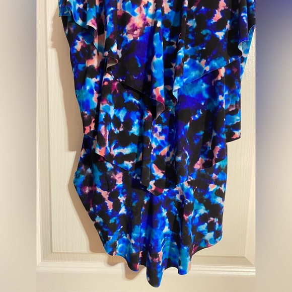 Magicsuit Rita Tankini Ruffled Beachy Bathing Suit Top Size 10 - Picture 5 of 13